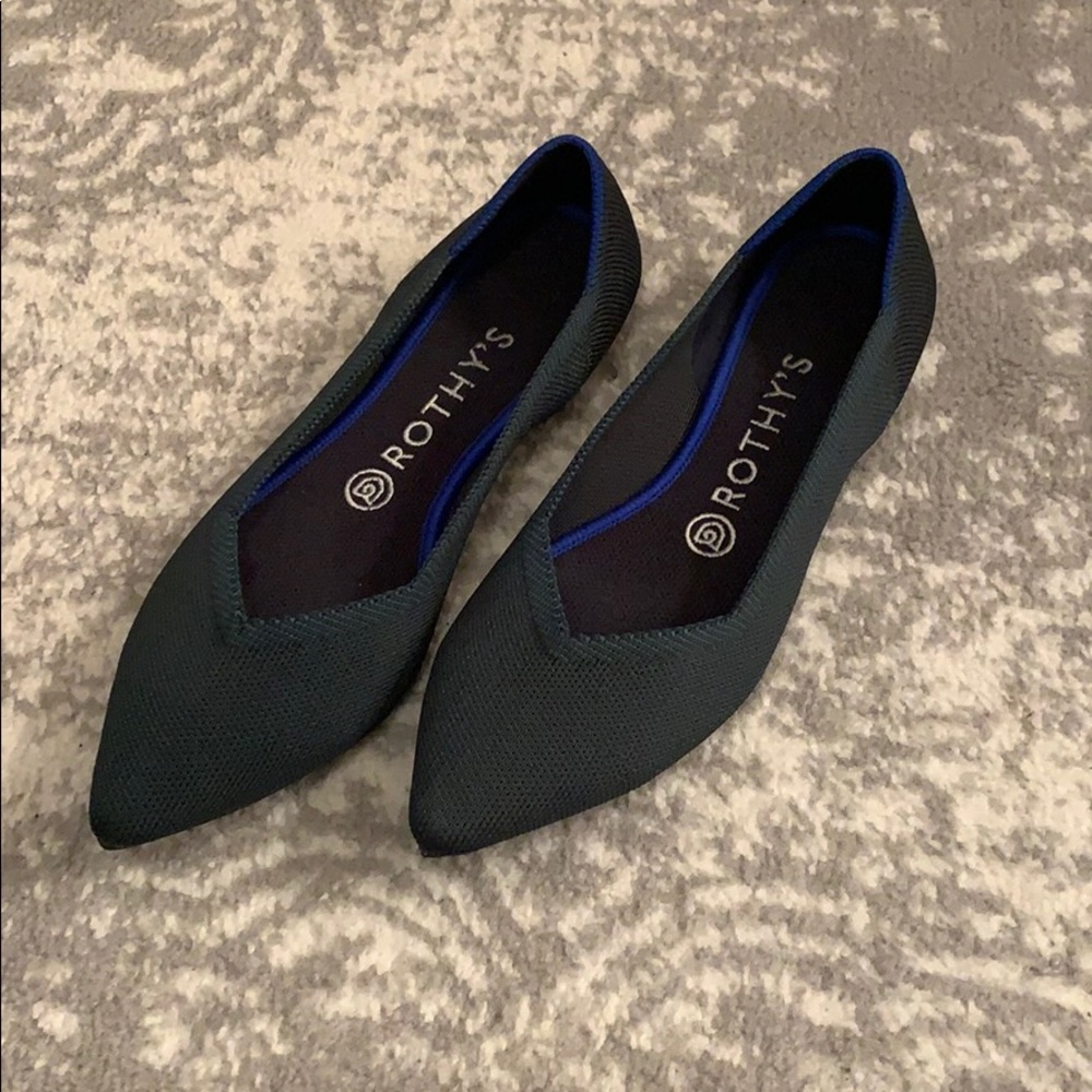 Rothy’s Emerald Green 8.5